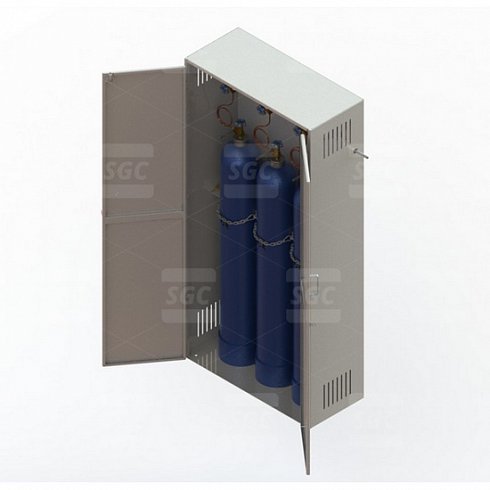 Рампа разрядная кислородная РРК-1х3-200-50 Ш