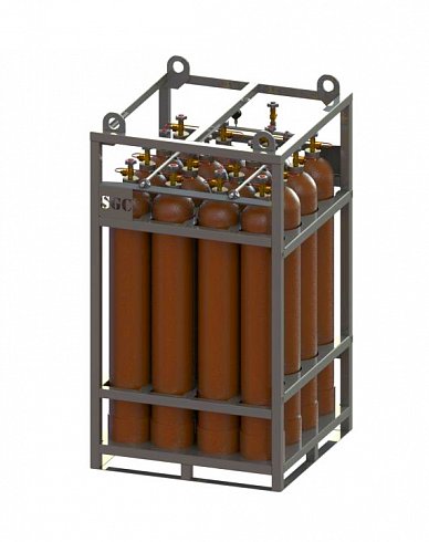 Моноблок для гелия 16х50-300Л