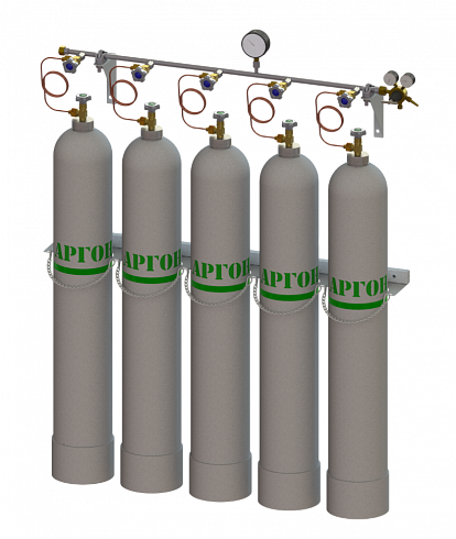 Рампа разрядная аргоновая РРАр-1х5-200-50 исп.2