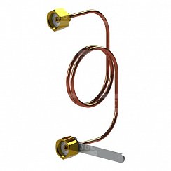 Змеевик рамповый G3/4-G3/4 (медь 8х1,5) (с ключом)
