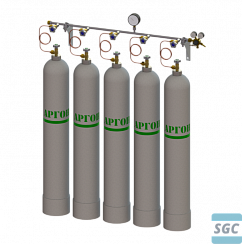 Рампа разрядная аргоновая РРАр-1х5-200-50 исп.1